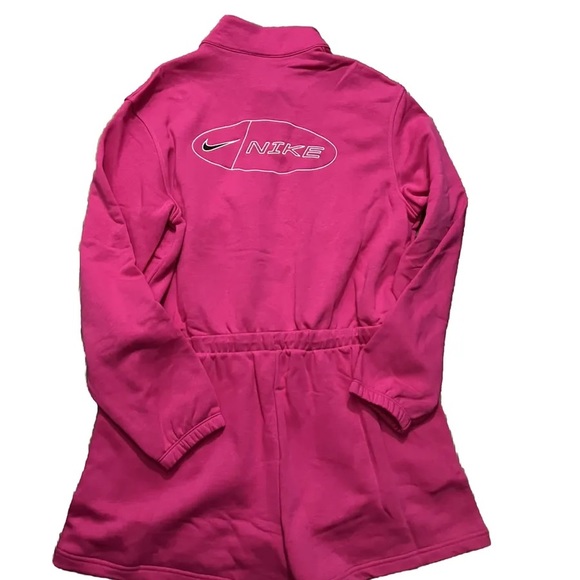 Nike Sportswear Icon Clash Women's Fleece Romper nwt - Picture 4 of 5